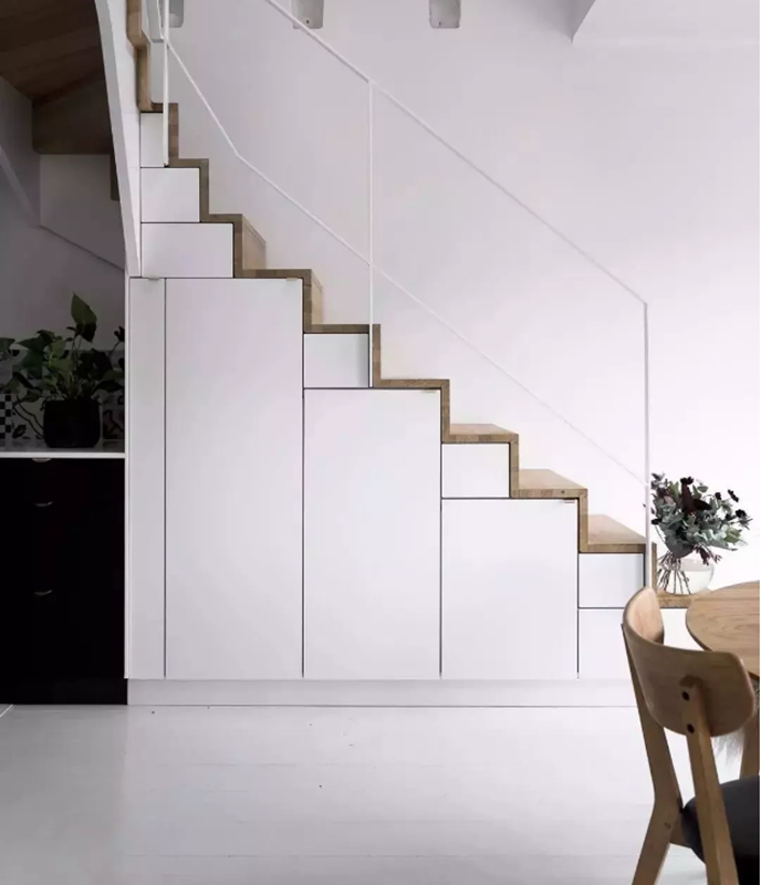 这样设计楼梯下的空间，瞬间多了一间房！