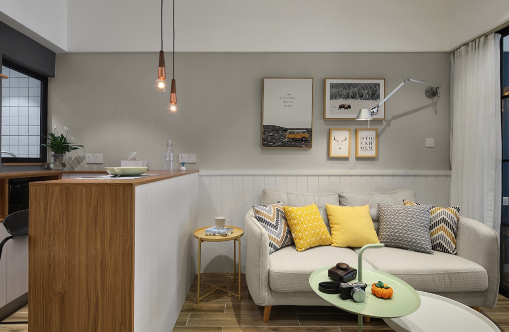 现代简约风格装修案例，温馨舒适高端质感的家！
