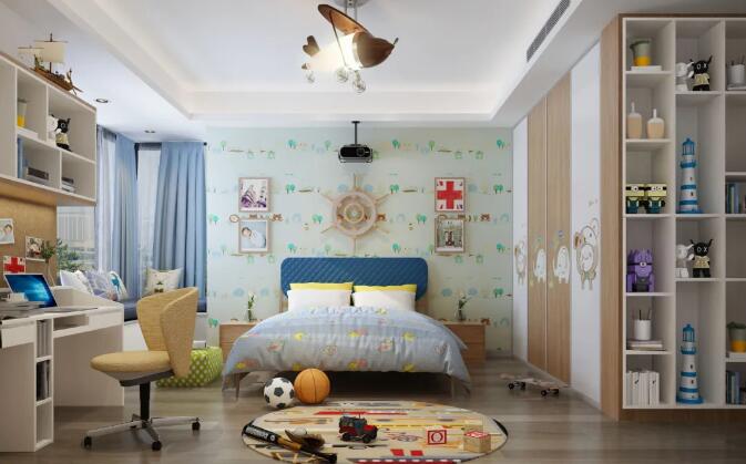 这样装修儿童房，为孩子打造一个专属空间！#儿童房##上海装修#