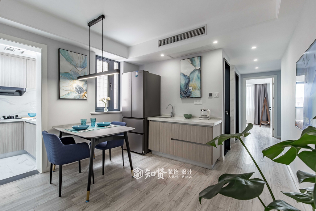 《甘泉公寓》86㎡现代风格 #装修设计##老房翻新##上海本地装修公司#