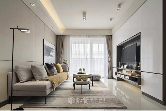 《南洋瑞都》108㎡现代轻奢风室内装修案例#装修设计##上海装修##闵行装修公司#