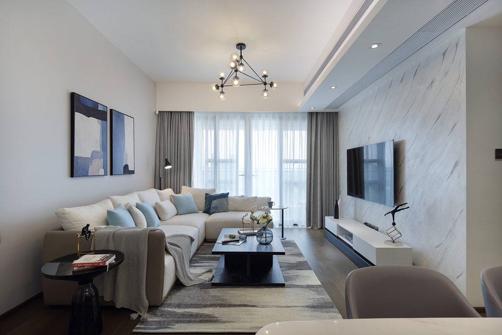 上海装修案例现代简约风格案例，让你的家与众不同！